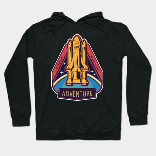 Astronaut Space Flight Adventure Hoodie